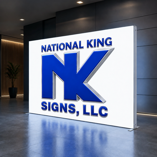 10' SEG Backlit Display by National King Signs in San Diego