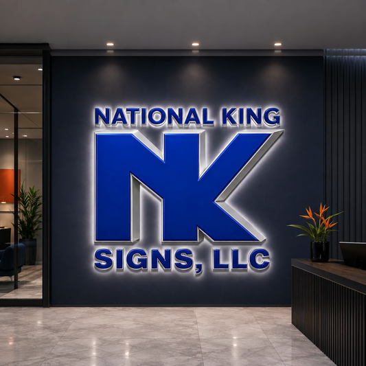 Illuminated Storefront Sign by National King Signs in San Diego