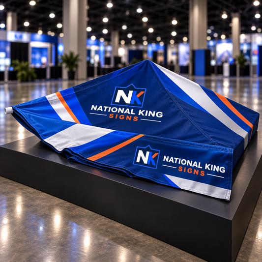10' Custom Tent Canopy by National King Signs in San Diego