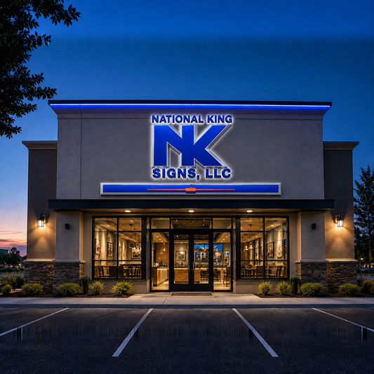 Halo-Lit Channel Letters & Logo by National King Signs in San Diego