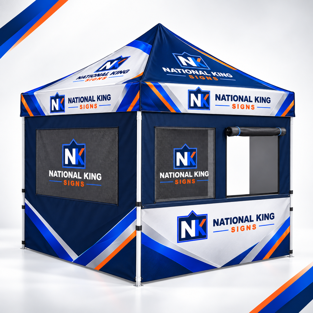 10' x 10' Food Concession Tent by National King Signs in San Diego