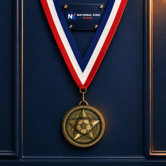Star Soccer Value Medal by National King Signs in San Diego