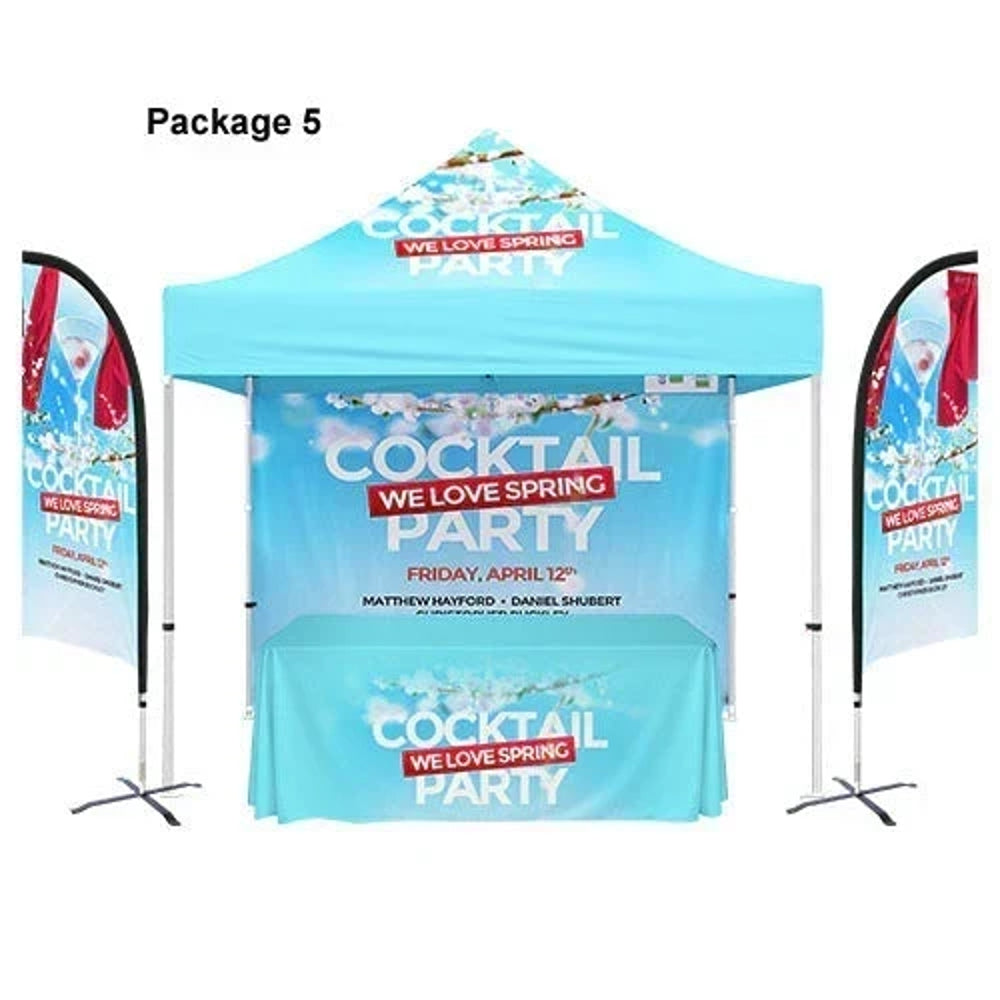 10' x 10' Custom Tent Package #5 - product view 3