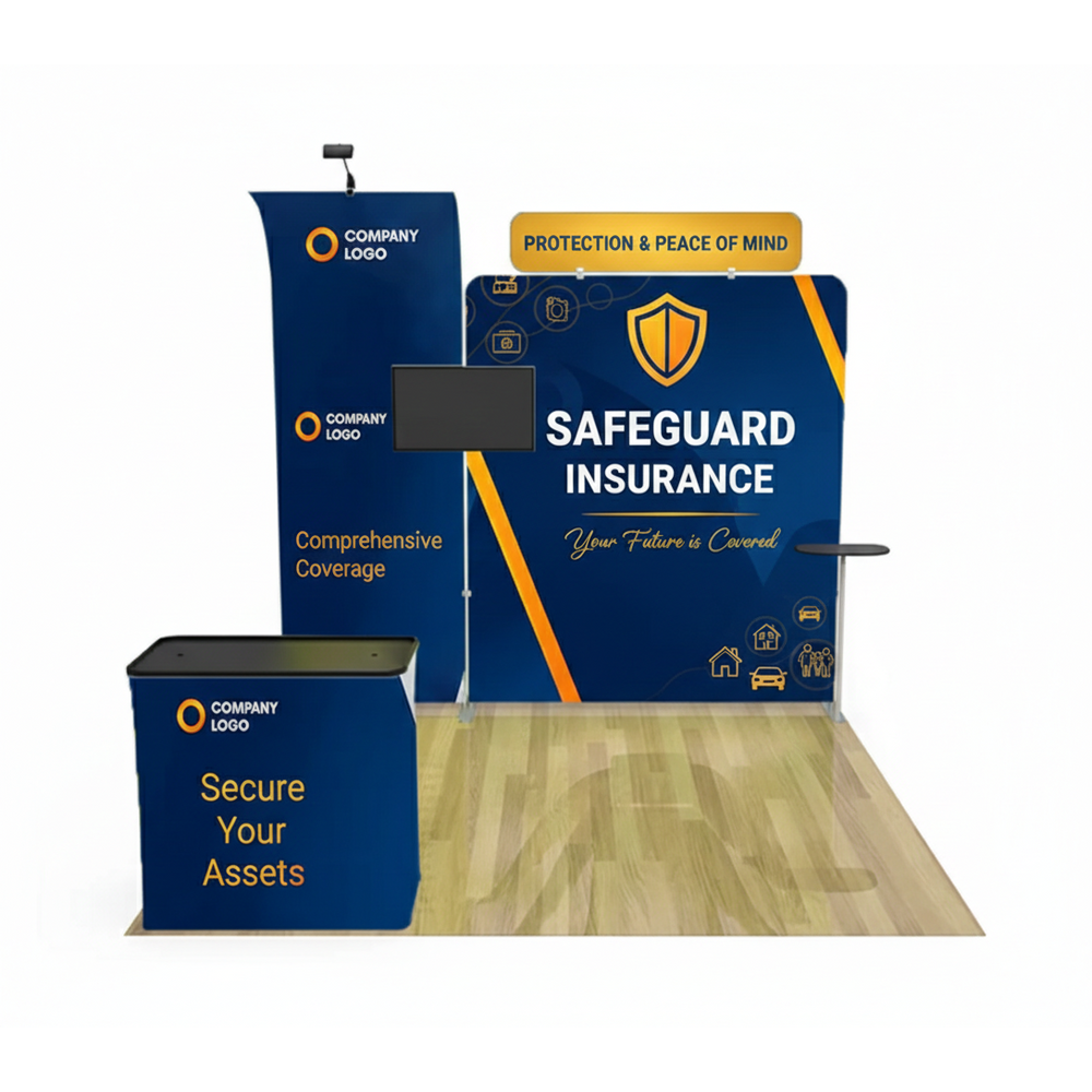 10' Premium Trade Show Kit #12 - product view 2
