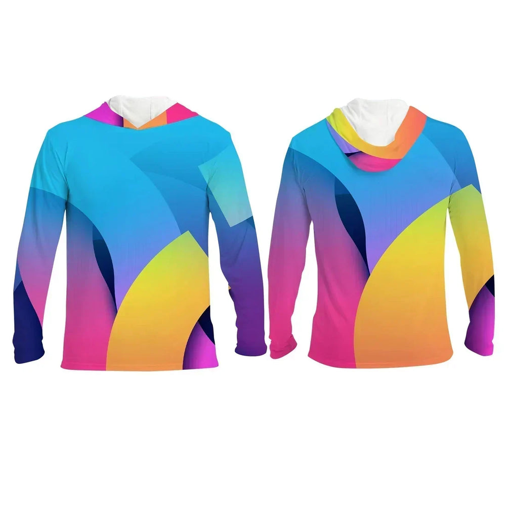 Custom Long-Sleeve Hoodie T-Shirt product view