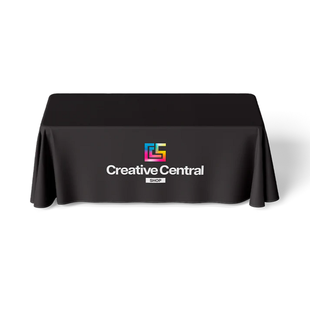 Premium table throw full-color dye sublimation view