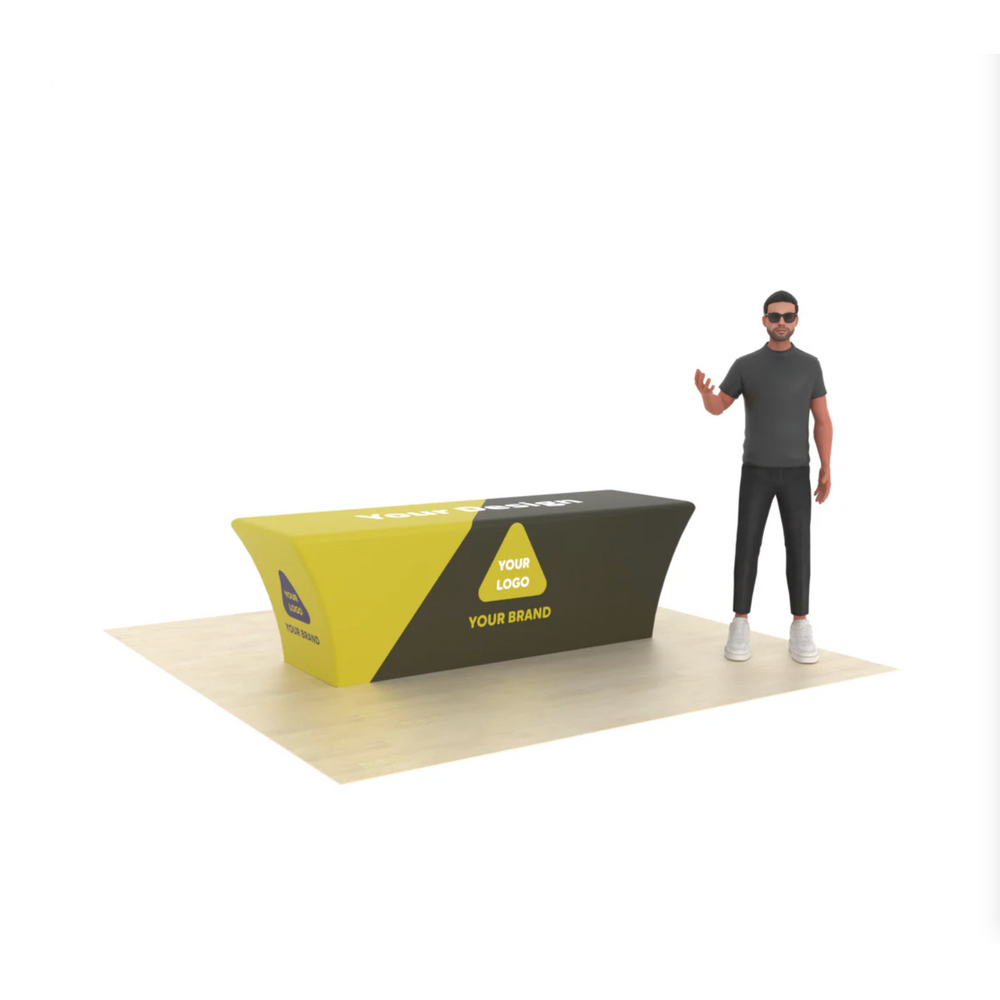 Standard Custom Stretch Table Cover - product view 2