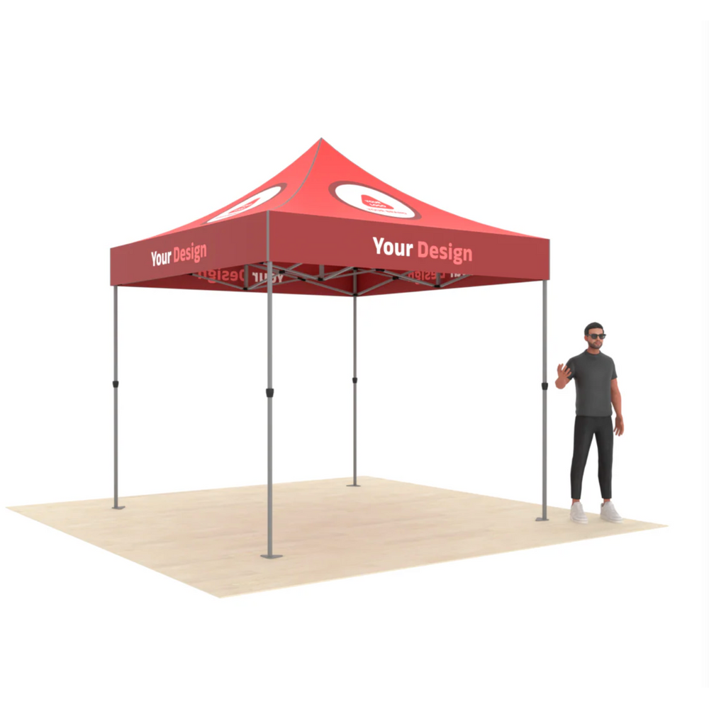 10' Premium Aluminum Tent Kit - 17" Valance product view