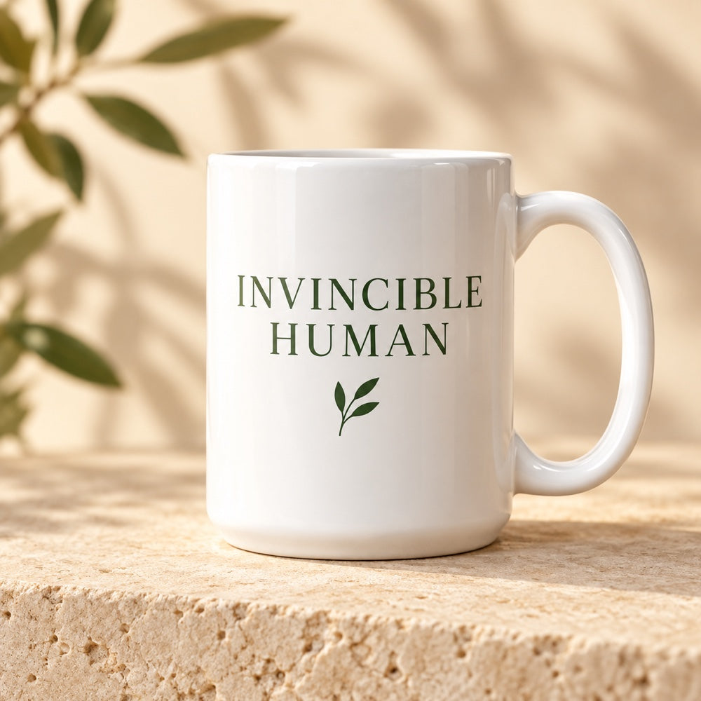 Example branding on customizable wellness merchandise